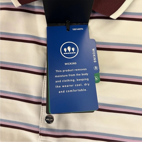 RLX Ralph Lauren Women's Tailored Fit Sleeveless Top Striped Size M - NWT $110 - Picture 14 of 16